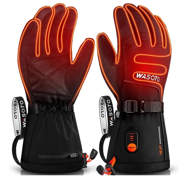 Heated Gloves for Men Women Size Large - Picture 1 of 6